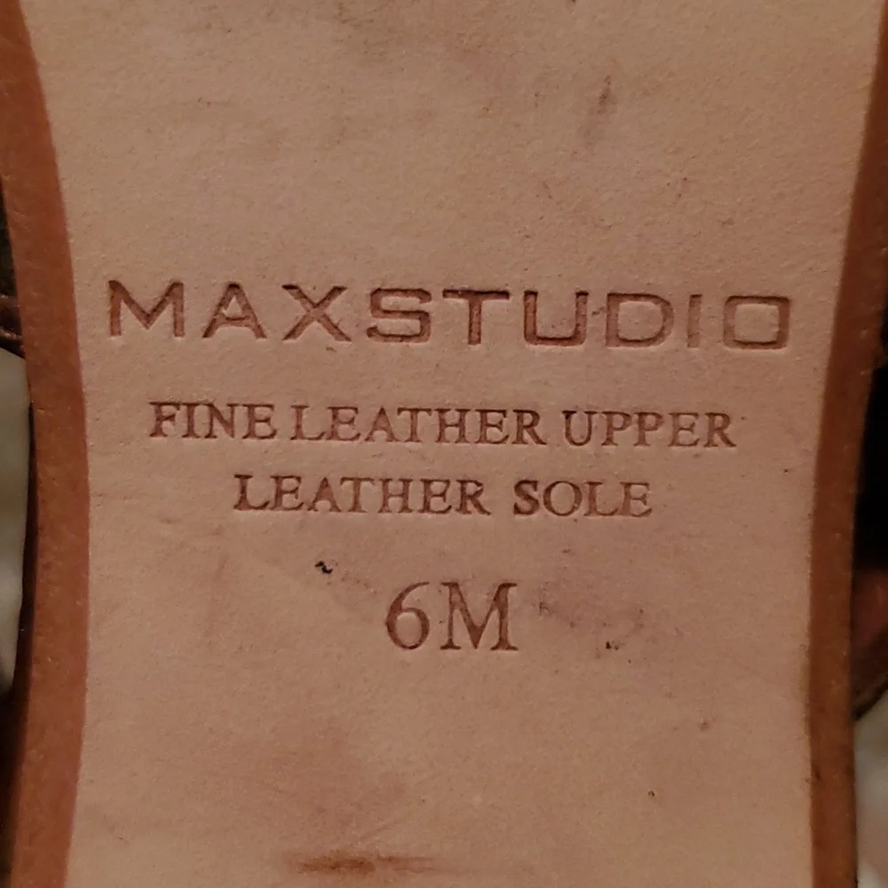 Max Studio Koi Low Heel Sandals